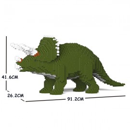 Tricératops vert grande taille