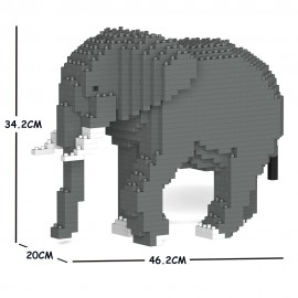 Eléphant grande taille