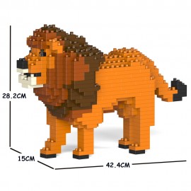 Lion feu grande taille