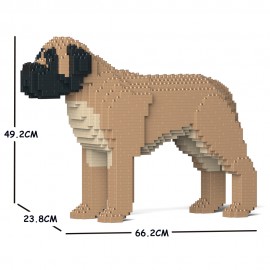 Chien Mastiff grande taille beige
